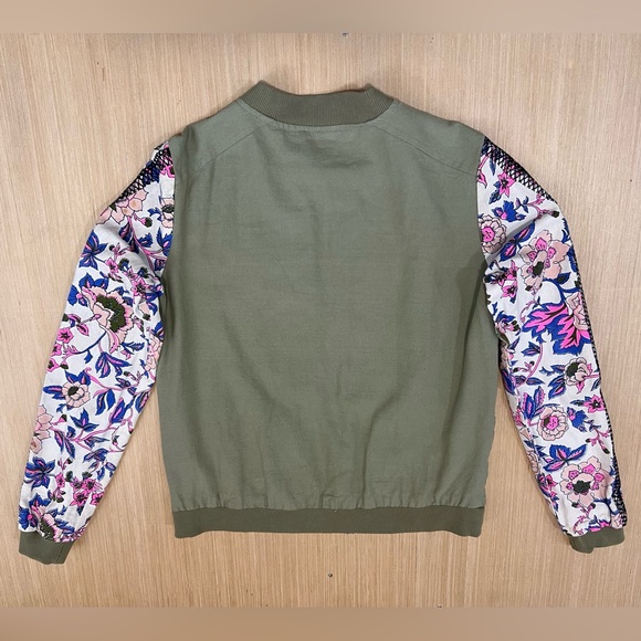 Billabong Boho Quilted Bomber Jacket, sz M - Picture 2 of 12